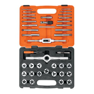 Juego de 40 piezas de machuelos y tarrajas, Truper