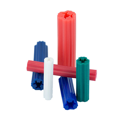 Tarugos plásticos (desde 3/16" a 3/8")