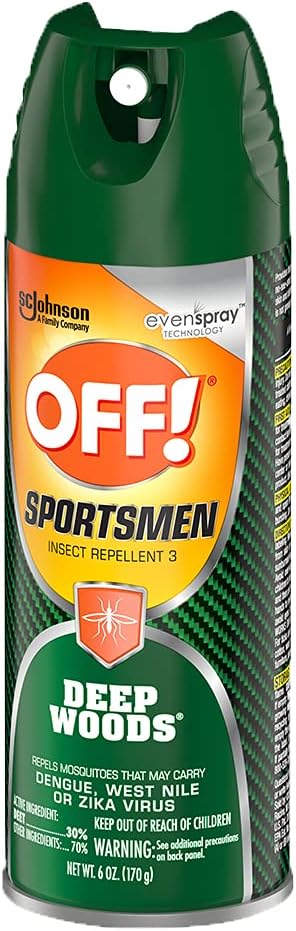 Repelente Spray OFF Deep Woods 6-oz. 10-1 (cod. 39575)