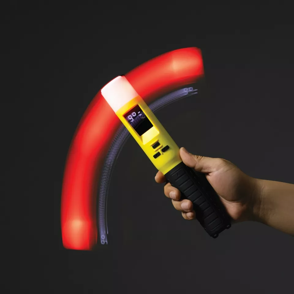 SOBER 200 ALCOHOLÍMETRO ELECTRÓNICO DIGITAL AMARILLO (39616) - Imagen 2