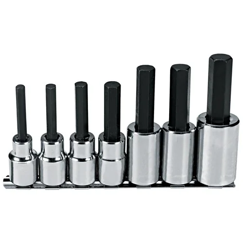 JUEGO DE CUBO ALLEN C-1/2 DE 1/4 A 5/8 7 PIEZAS PROTO – REF.J5441-7 (COD.39398)