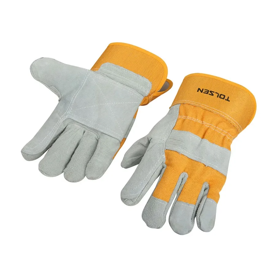 Guantes de cuero cortos TOLSEN (45024)