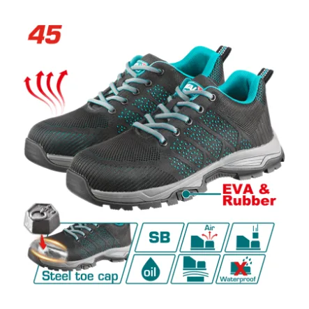 BOTA SEGURIDAD TOTAL TSP206SB.40/45 CASQUILLO ACERO TIPO TENNIS