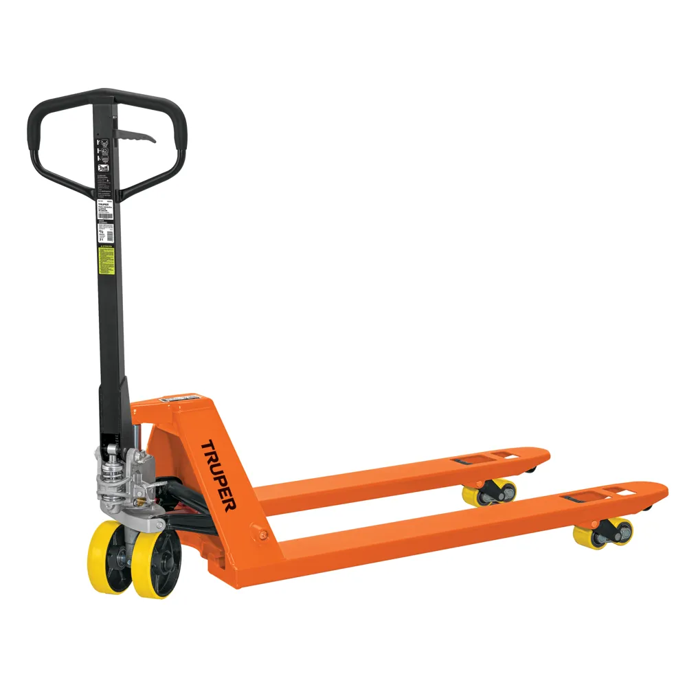 Patín traspaleta 2.5 ton c/ruedas poliuretano, Truper (cod. 39835)