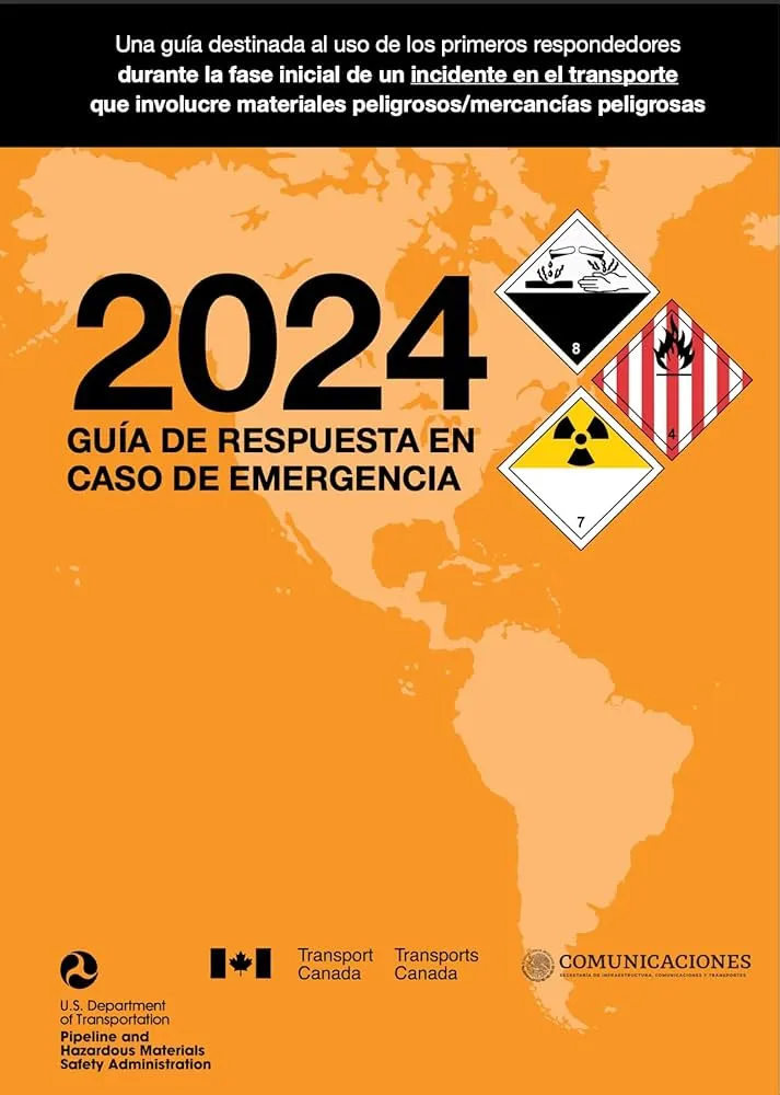 GUÍA DE RESPUESTA EN CASO DE EMERGENCIA 2024 SPANISH EDITION" (COD.38979)