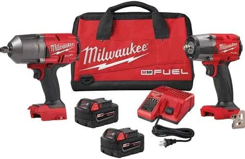 Kit Llave impacto Milwaukee 2988-22 M18 fuel (cod. 39534)