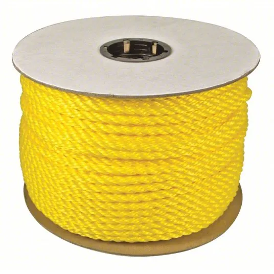 Cuerda nylon 1/4" amarilla 600 pies (6,9Lbs.) (cod. 39899)