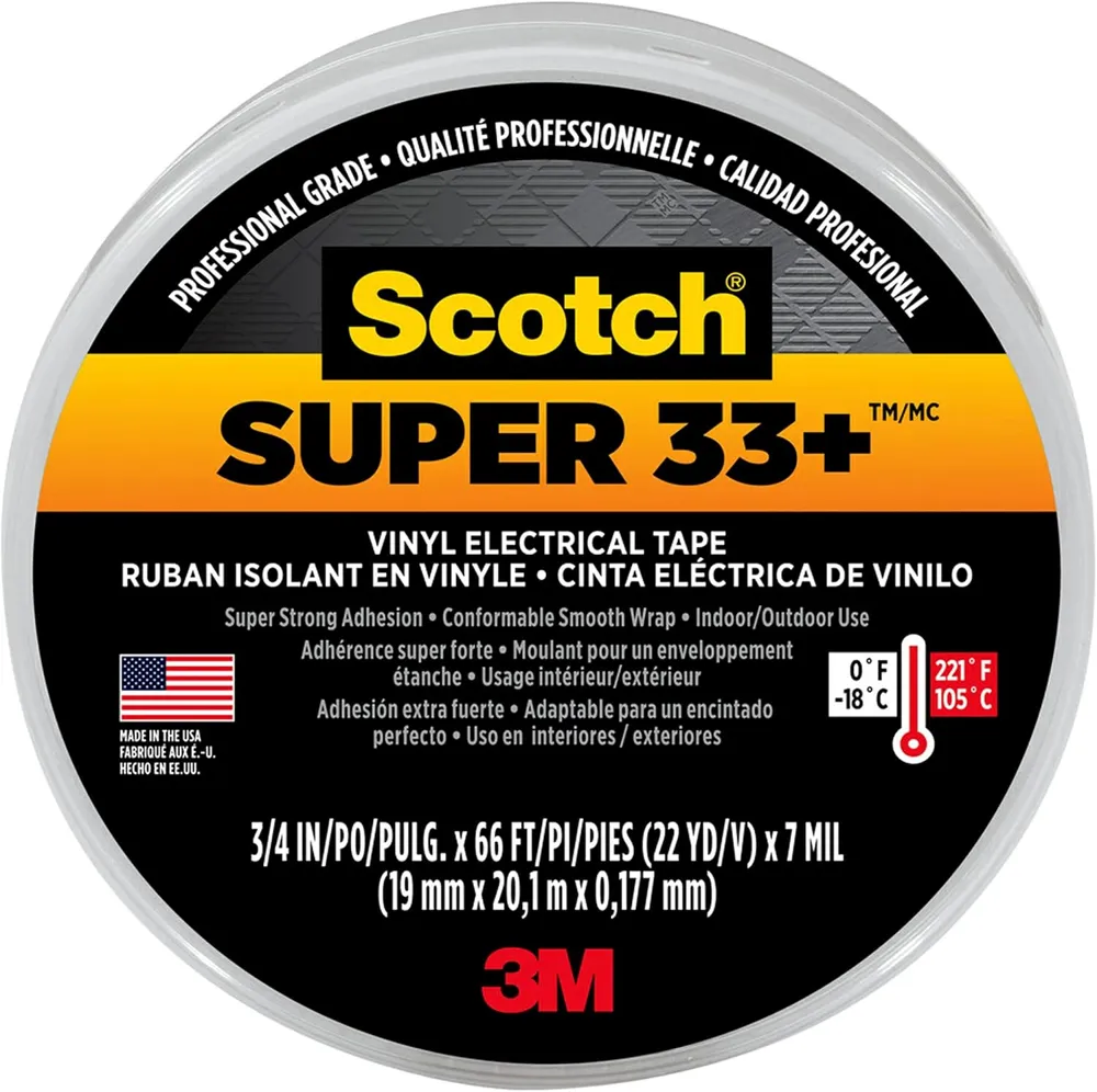 Tape Vinil 3M Super 33 Gde. (Código-15836)