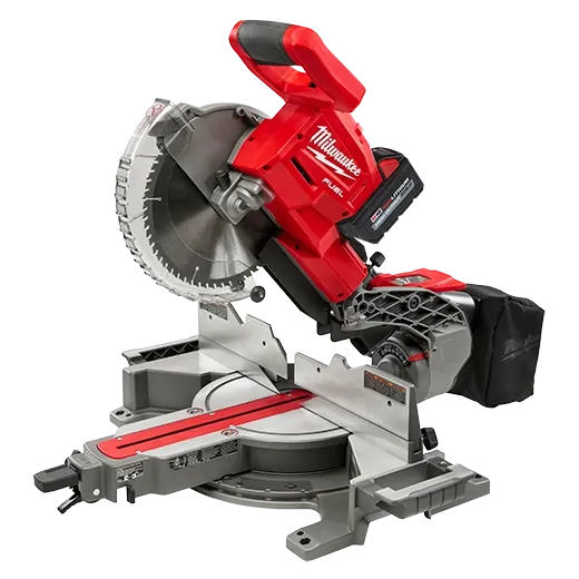 Sierra ingletadora compuesta y corrediza con doble bisel Milwaukee M18 FUEL™ de 10"