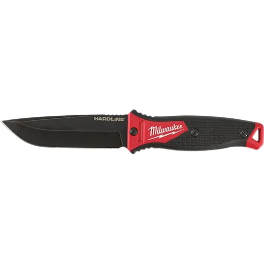 Navaja de cuchilla fija HARDLINE de 5" (en caja) Milwaukee