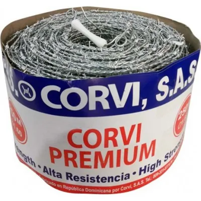 Alambre púas Corvi premium (código-524)