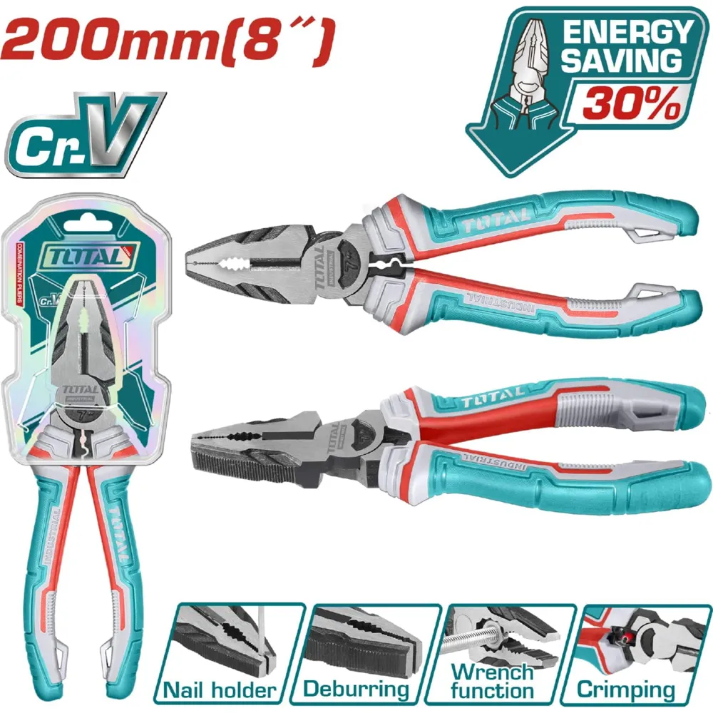 ALICATE P/ ELECTRICITA TOTAL  8´´THT210806S