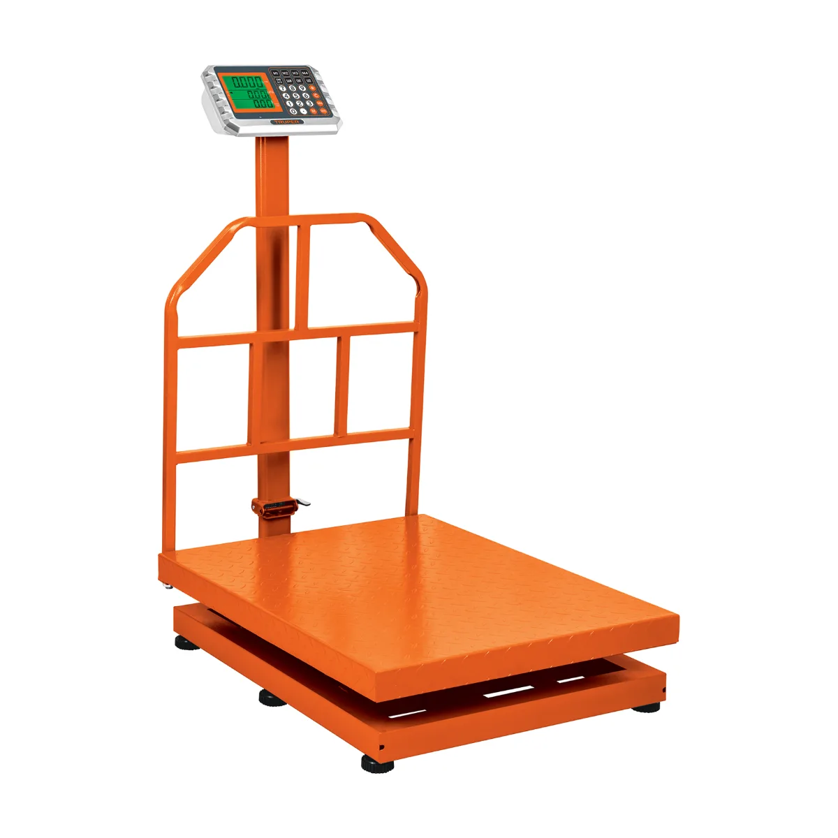 Báscula electrónica de plataforma, plegable, 600 kg, TRUPER (15733)