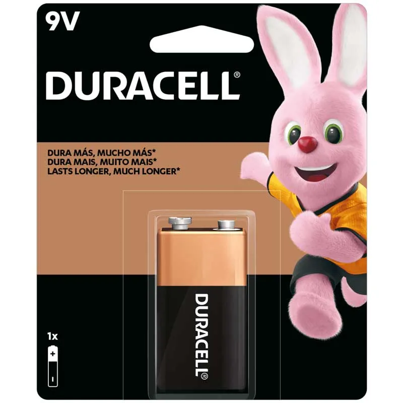 Baterías Duracell (9V, AA y AAA)