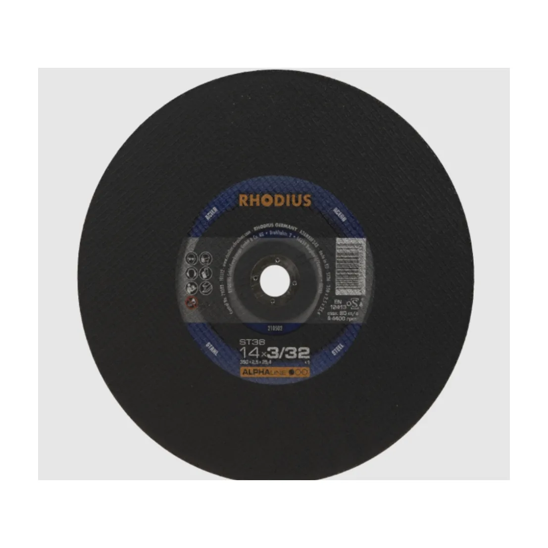 DISCO CORTE RHODIUS 14X3/32 ST77