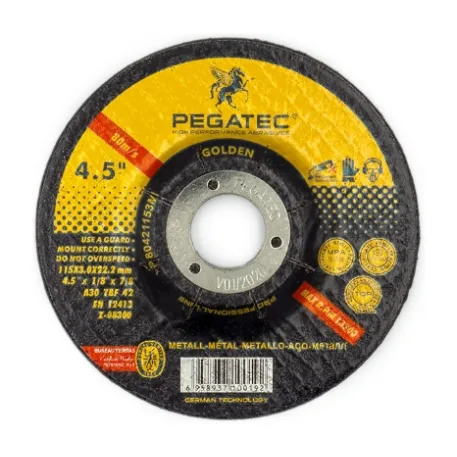 DISCO D/CORTE PEGATEC 4 1/2 115 X 1/24 X 7/8