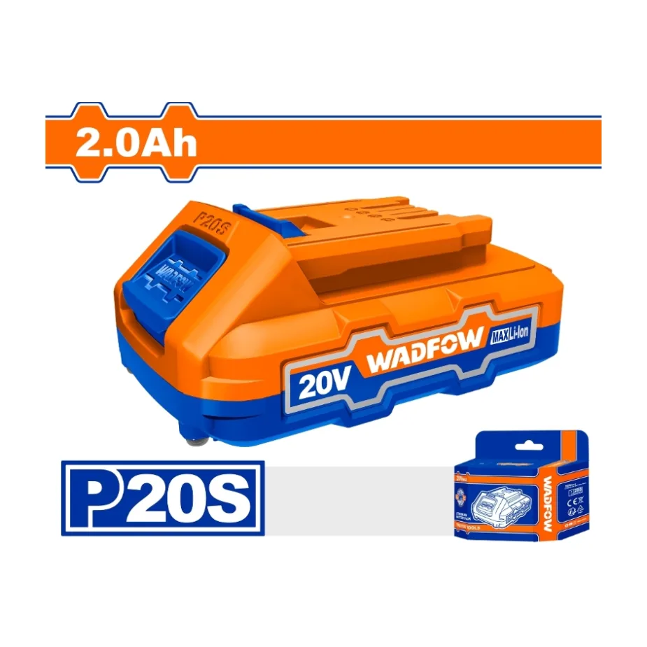 BATERIA 20V 2AH WADFOW P20S WLBP520