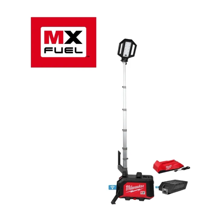 Torre de iluminación compacta de alimentación doble MX FUEL™ ROCKET™ MXF040-1XC