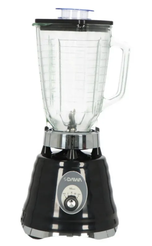 LICUADORA DAIWA VASO DE CRISTAL 1.25 LTS. DWBL-500CRH (Codigo 8872)