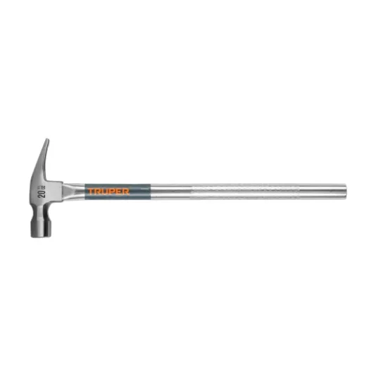 Martillo tubular pulido 20 oz uña recta, TRUPER (16703)