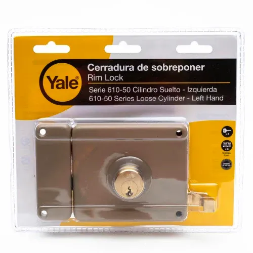 Cerradura soldable Yale (izquierda y derecha)