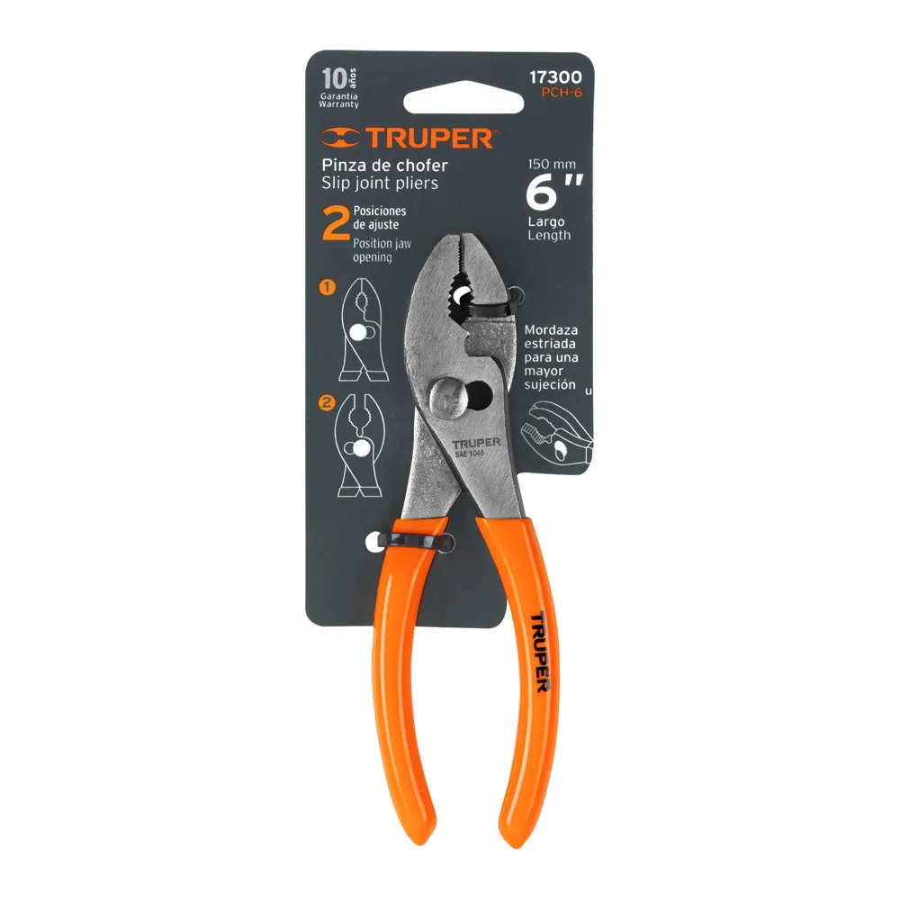 PINZA CHOFER 6" 8" TRUPER 17300-01