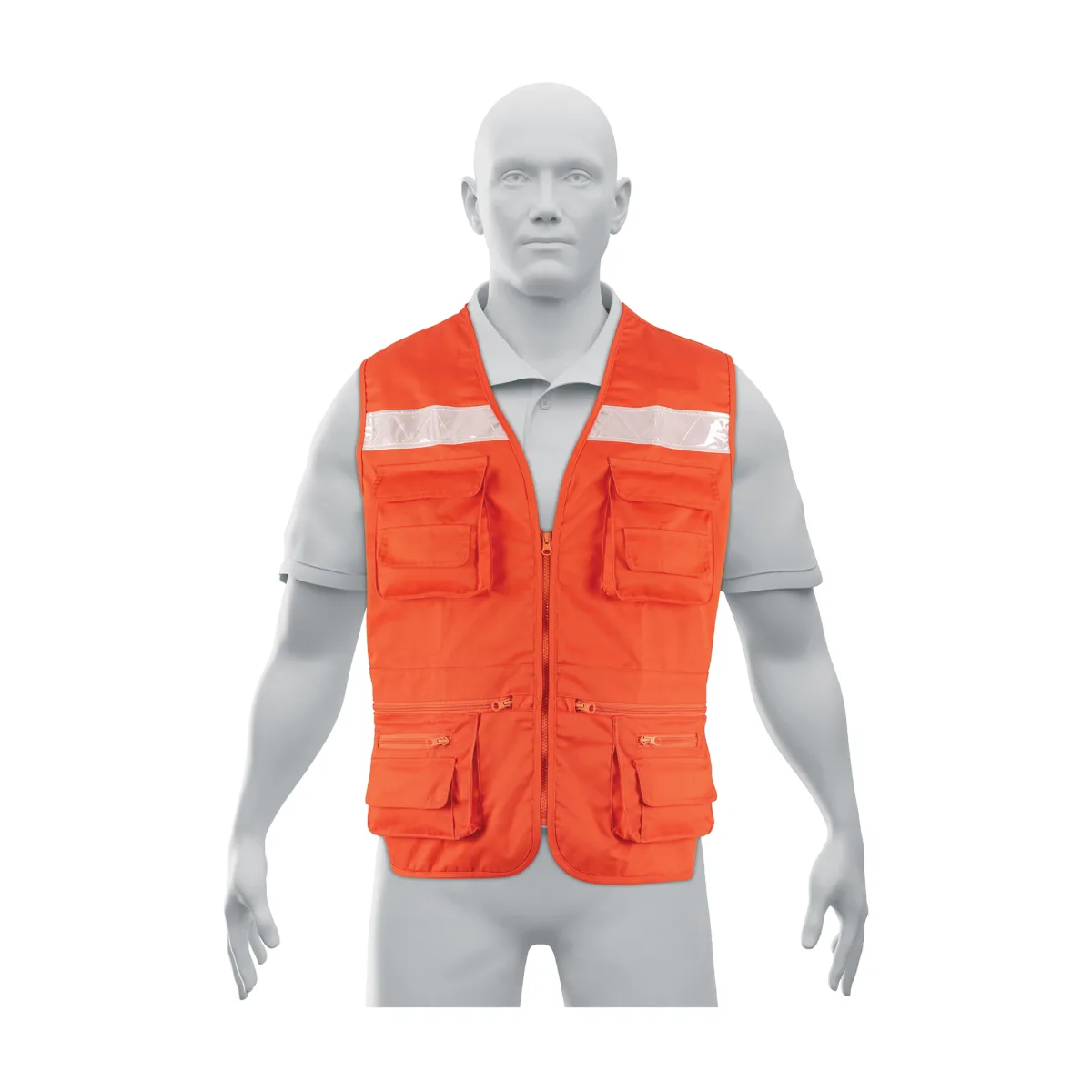 Chaleco brigadista reforzado, naranja, G, TRUPER EXPERT (104166)
