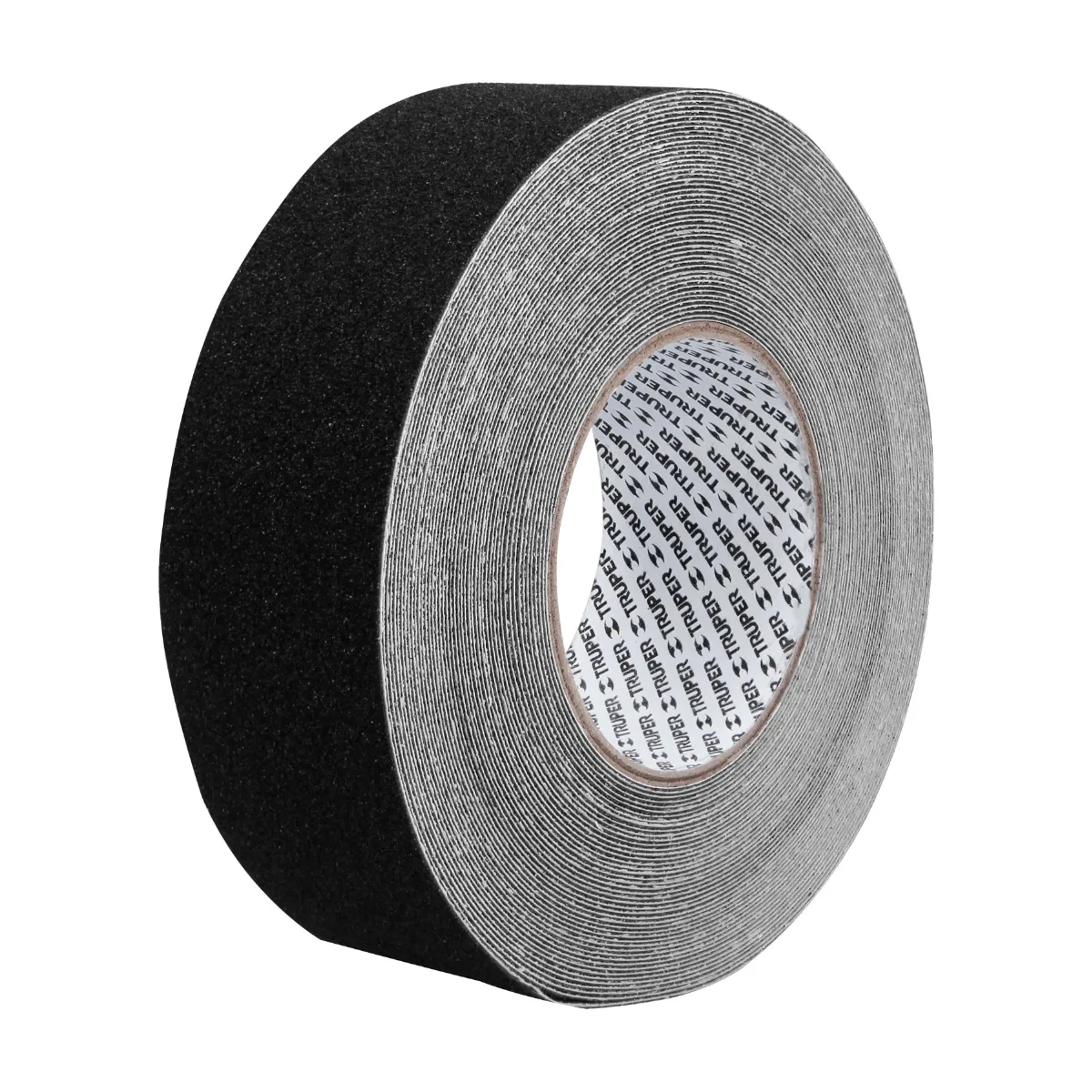 Rollo de 18m de cinta antiderrapante negra 50mm con abrasivo TRUPER (101444)