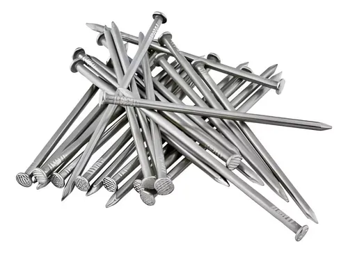 Clavos (corrientes o dulces, acero, p/cartón, especiales, p/zinc)