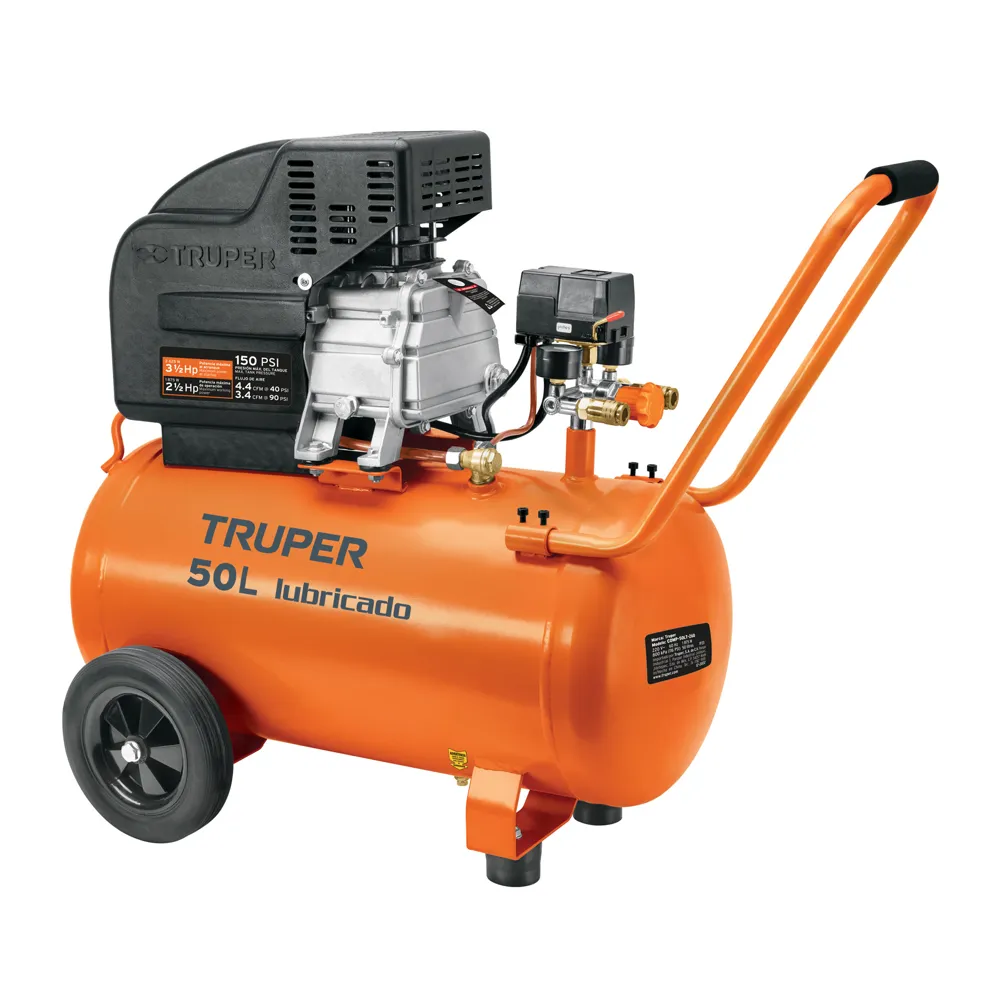 Compresor de aire Truper 50lts. 3-1/2HP (código-35710)