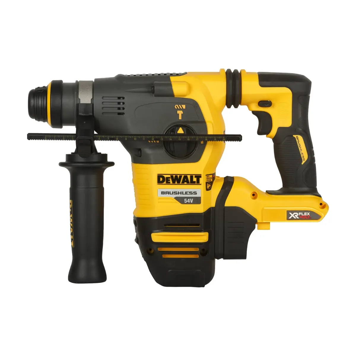 Taladro Electroneumático XR FLEXVOLT 54V SDS plus® 3kg sin cargador/batería Dewalt (DCH333NT-XJ)