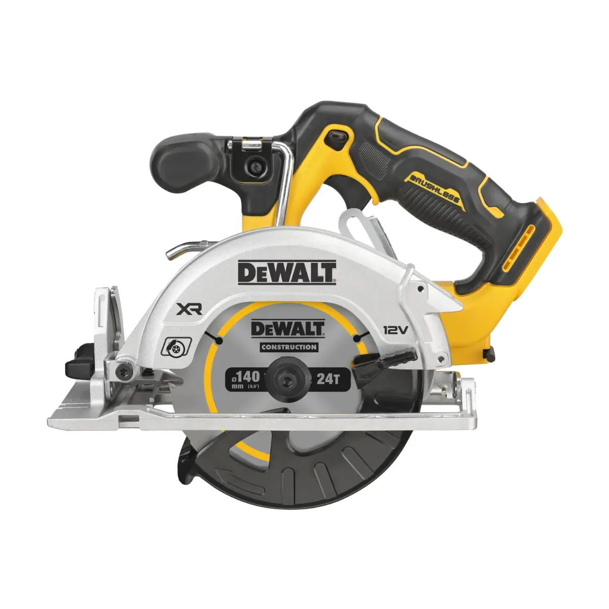 Sierra Circular sin escobilla XR 12V 140mm sin cargador/batería (Dewalt) (DCS512N-XJ)