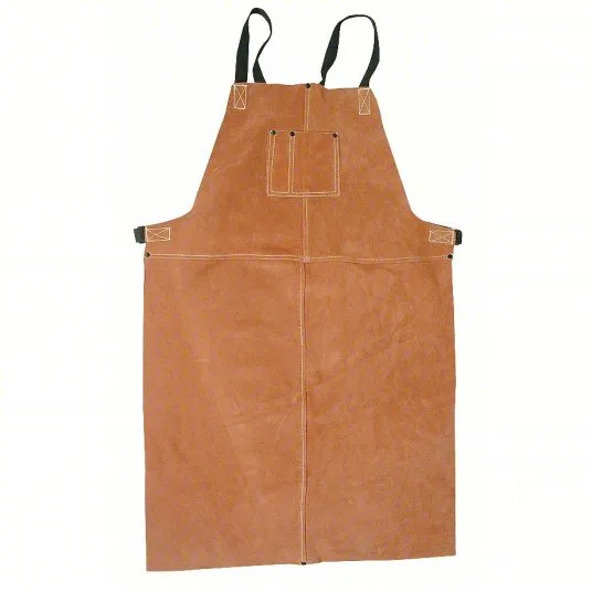 Delantal Condor marrón p/soldador (piel de res) (cod. 39852)
