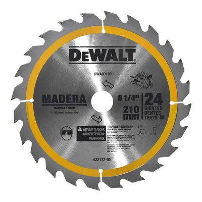 Discos p/sierra circular (variedad de modelos y tamaños)