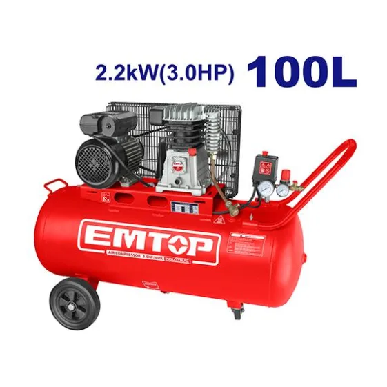 Compresor De Aire EMTOP 100L (EACPB30102)