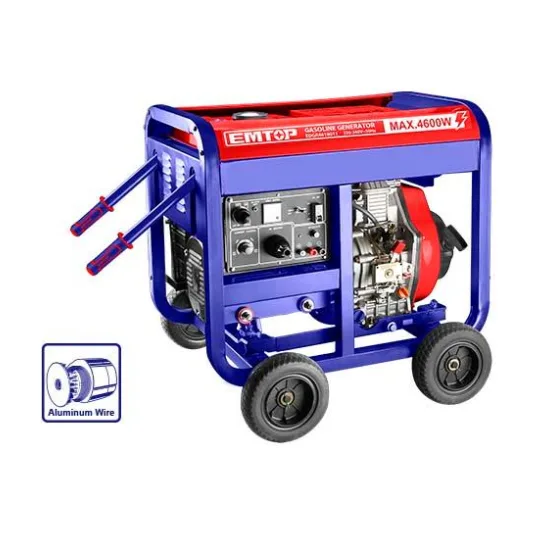 Generador diésel y máquina de soldar EMTOP 46000 (EDGR4618011)