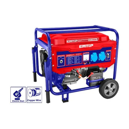 Generador De Gasolina EMTOP 5500W (EGGRD5511)
