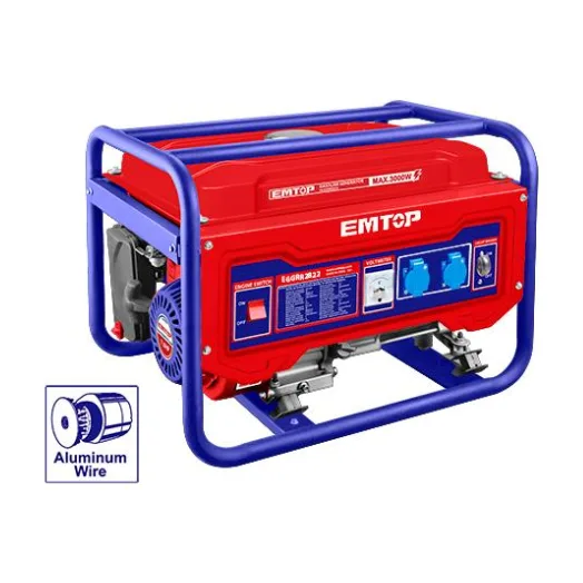 Generador De Gasolina EMTOP 3000W (EGGRR2822)