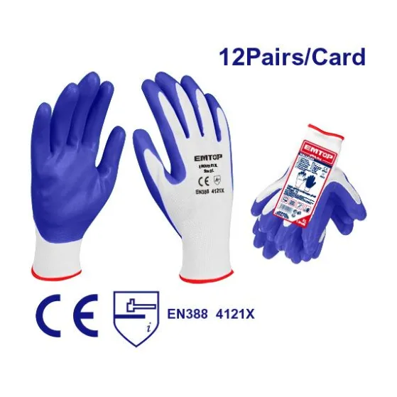 Guantes De Nitrilo EMTOP (ENGV0101XL)