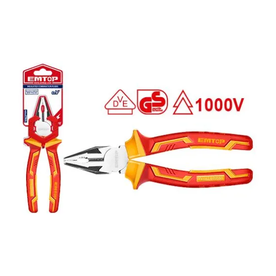 Alicate Universal Aislado EMTOP (EPLRC0631)