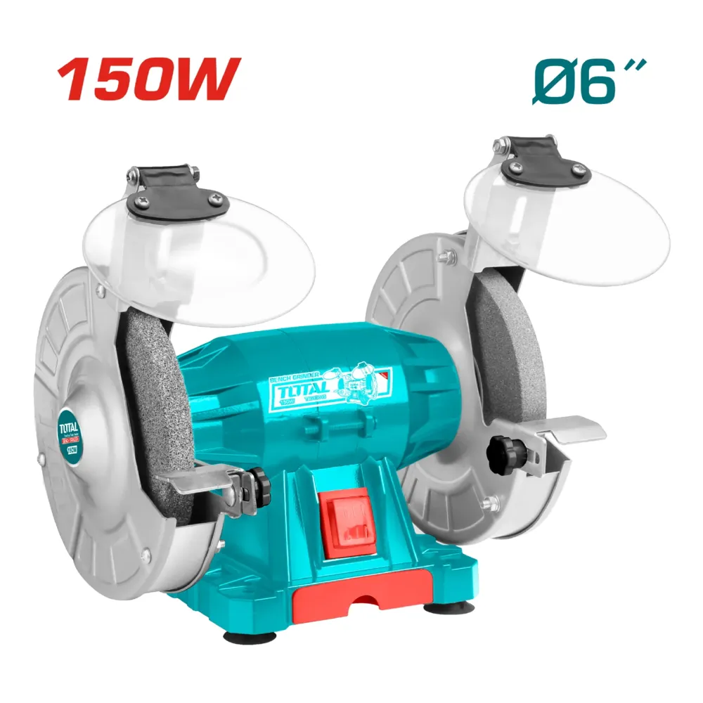 ESMERILADORA TOTAL UTBG15015 BANCO 6´´ 150W