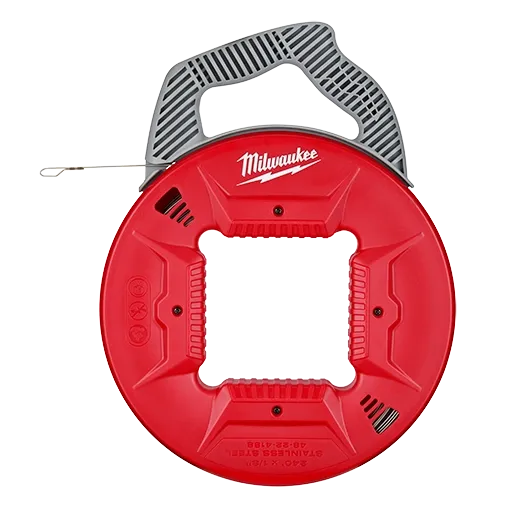Cinta pasacable de acero inoxidable de 1/8" de 120' Milwaukee