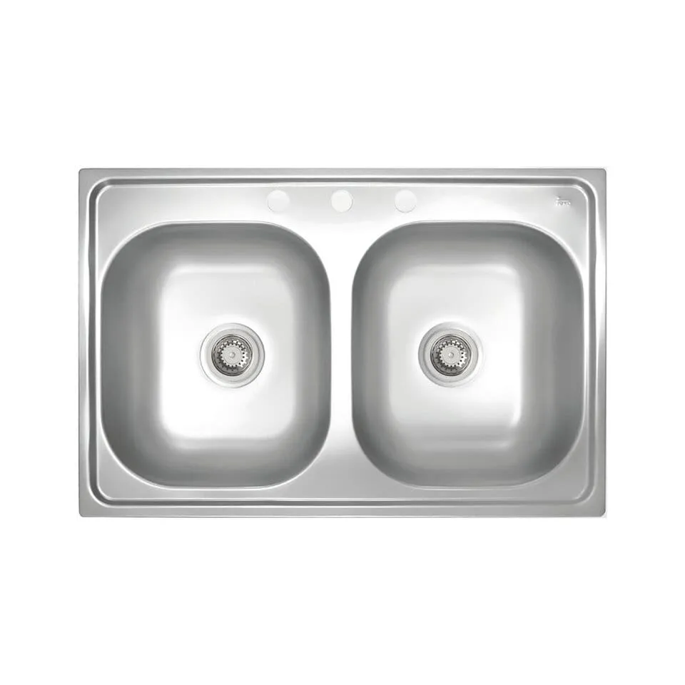 Fregadero doble Teka 33x22 (Código-7833)