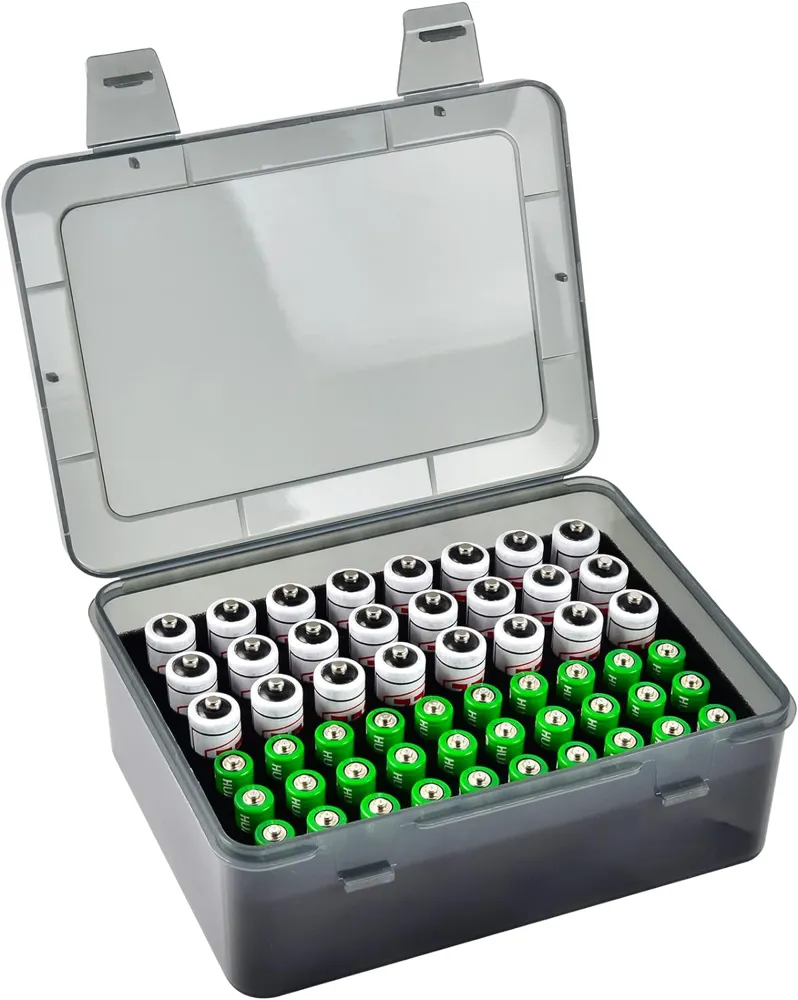 Organizador/almacenamiento p/54 baterías AA/AAA (cod. 39574)