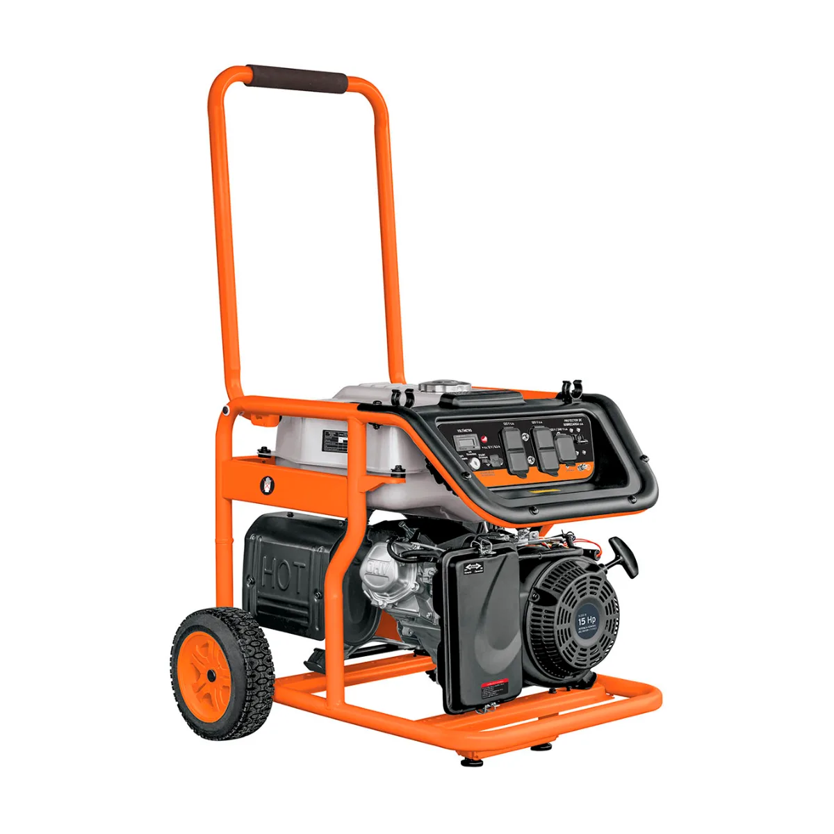 Generador portátil 8 kW motor a gasolina, TRUPER (15345)