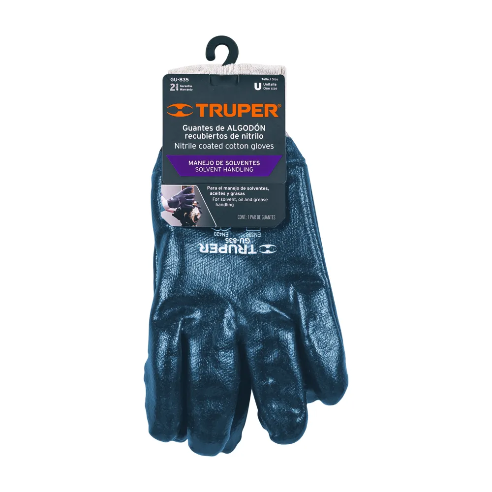 GUANTE D NITRILO TRUPER GU-835 15244 (COD.8144)