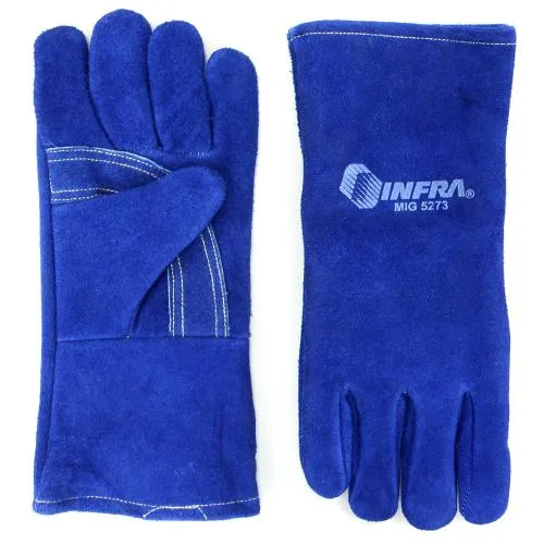 Guantes p/soldador Infra azul 5273 (código-36846)