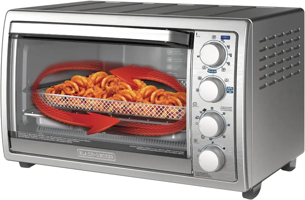 Horno Eléctrico Freidora de Aire BLACK+DECKER TO4315SS-LA (cod. 39932)