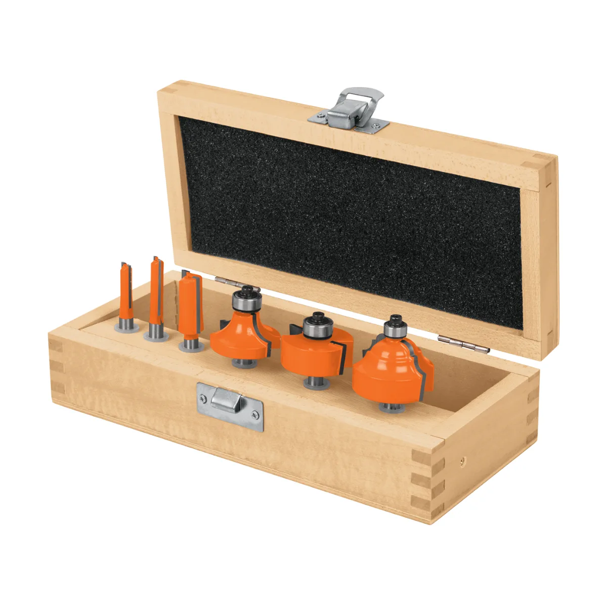 Juego de 6 brocas para router, TRUPER (11359)
