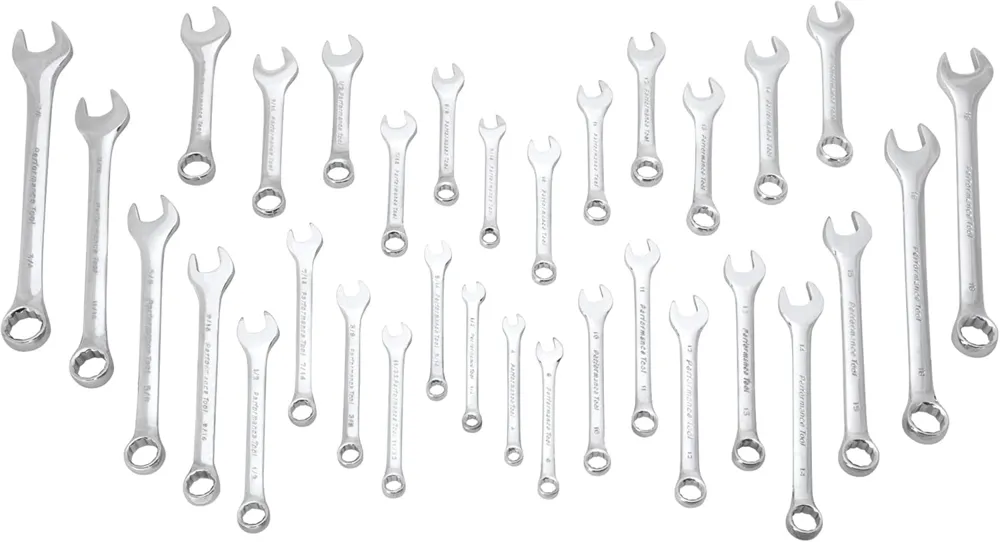 Jgo. Trinquete y soporte Perform. Tools 32pcs. (cod. 39543)